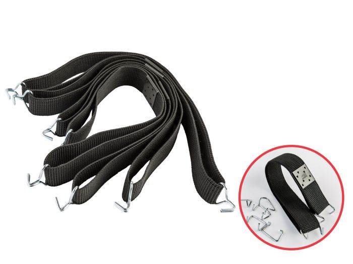 20 Fascie Elastiche Con Gancio Per Coda Di Cavallo - Accessori Capelli Multifunzione - Foto 2